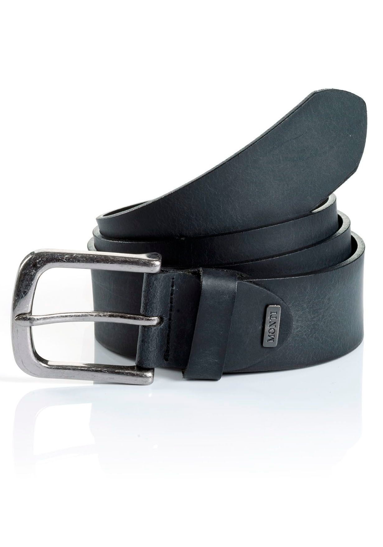 MONTI Ledergürtel »NASHVILLE«, 4,0 cm breit, Jeans-Casual, kürzbar, bis Gr. 150 cm MONTI Ledergürtel »NASHVILLE«, 4,0 cm breit, Jeans-Casual, kürzbar, bis Gr. 150 cm von MONTI