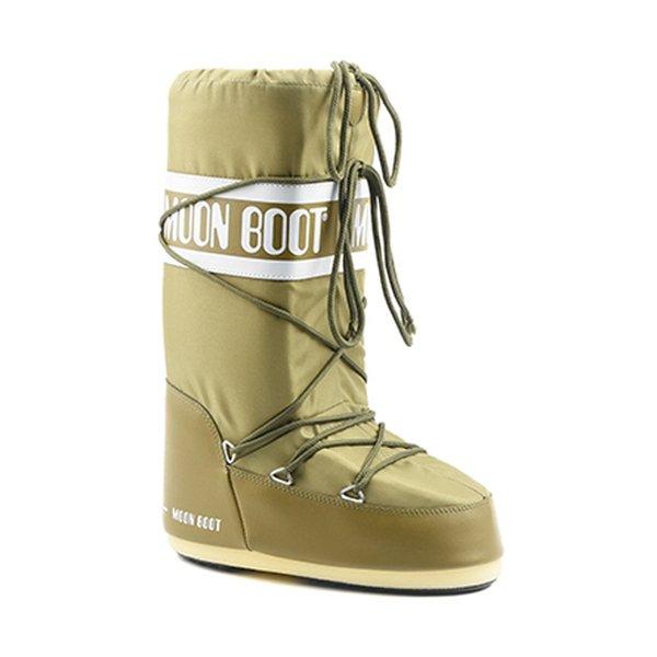 MOON BOOT - Nylon-39, für Damen, Khaki, Größe 39 von MOON BOOT