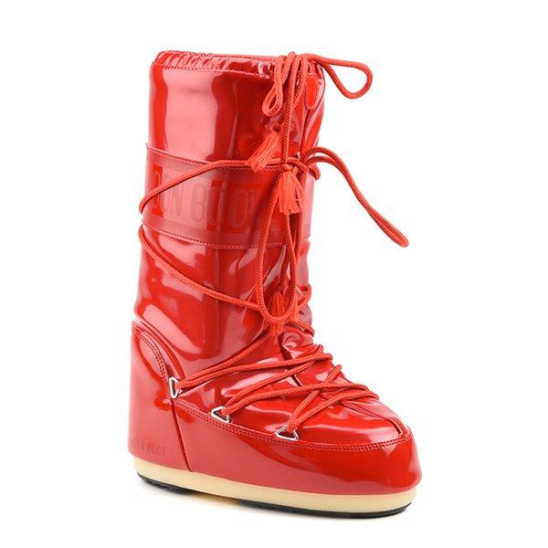 MOON BOOT - Vinile Met-35, für Damen, Rot, Größe 35 von MOON BOOT