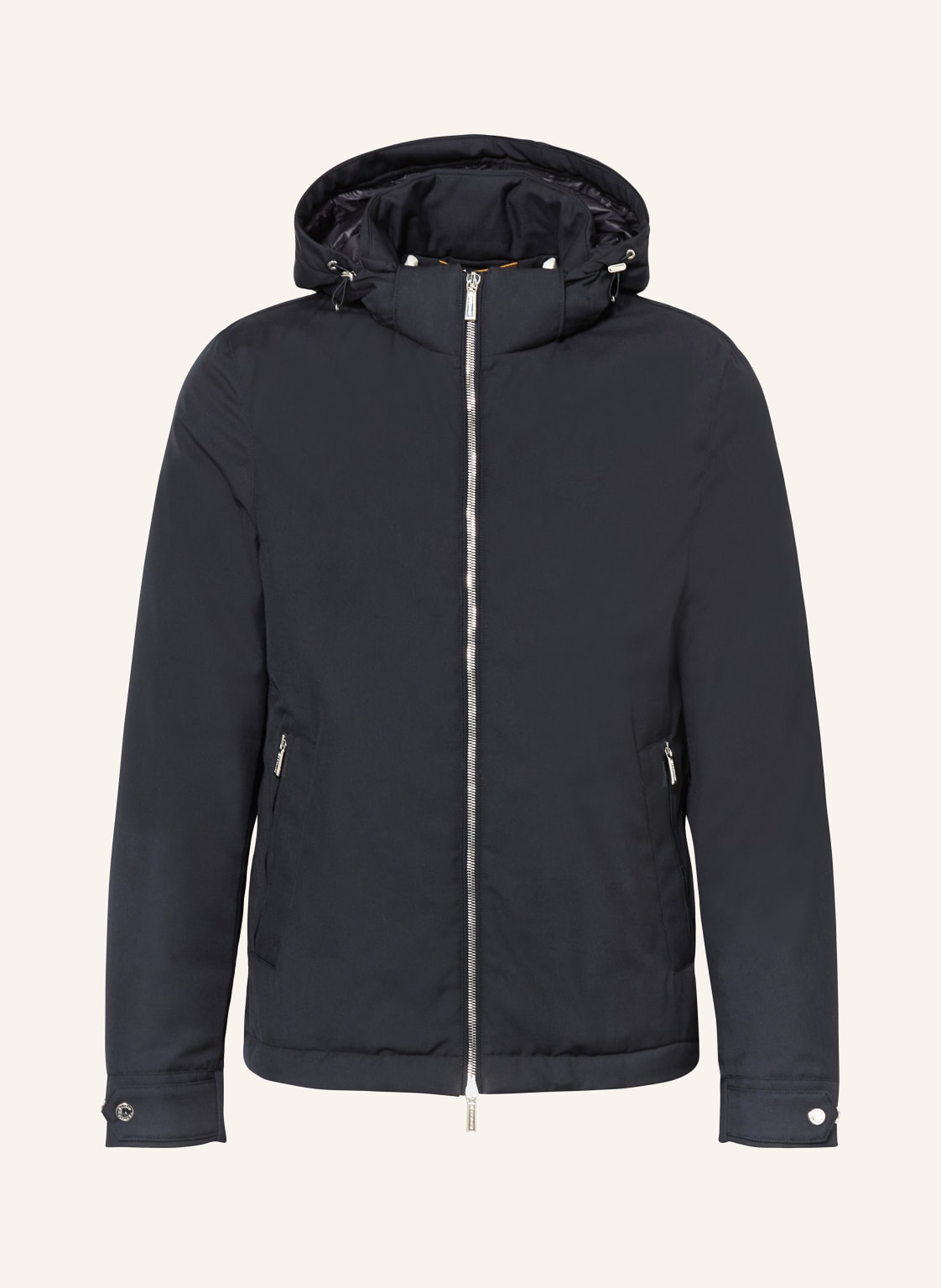 Moorer Daunenjacke Albini Mit Abnehmbarer Kapuze blau Moorer Daunenjacke Albini Mit Abnehmbarer Kapuze blau von MOORER