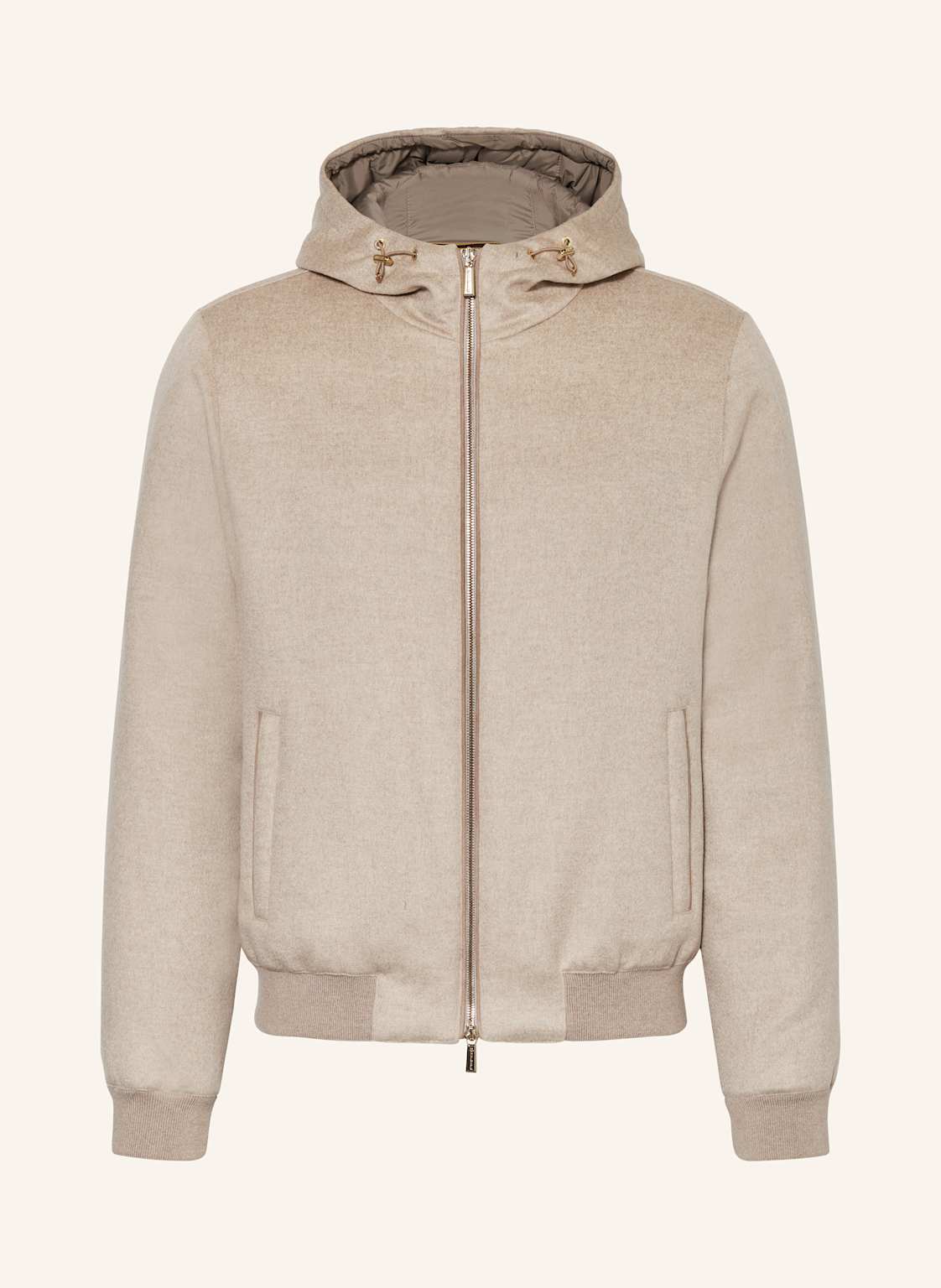 Moorer Daunenjacke Aus Cashmere beige von MOORER