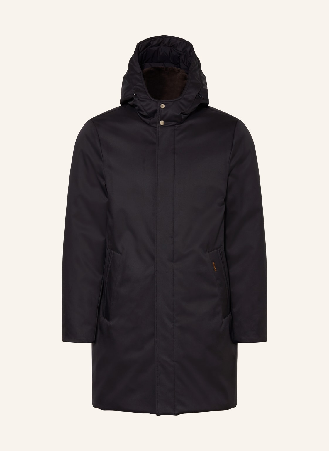 Moorer Parka Vannes Mit Abnehmbarem Kragen blau Moorer Parka Vannes Mit Abnehmbarem Kragen blau von MOORER