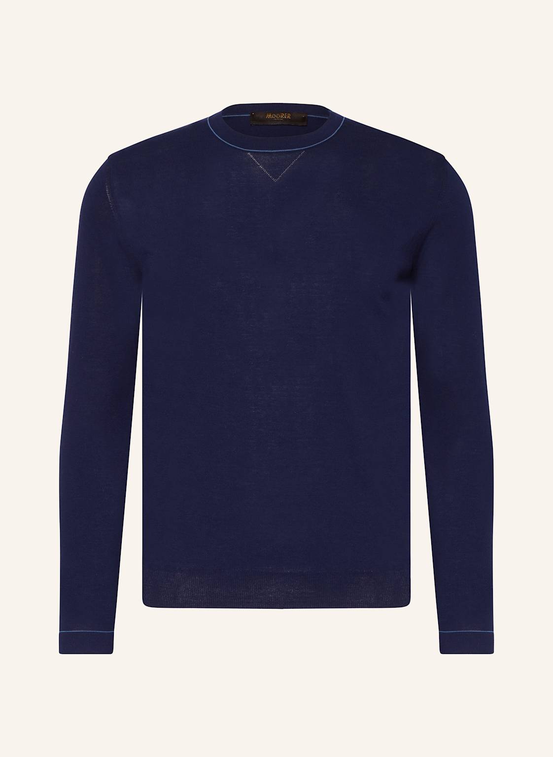 Moorer Pullover Tristand-Cre blau Moorer Pullover Tristand-Cre blau von MOORER
