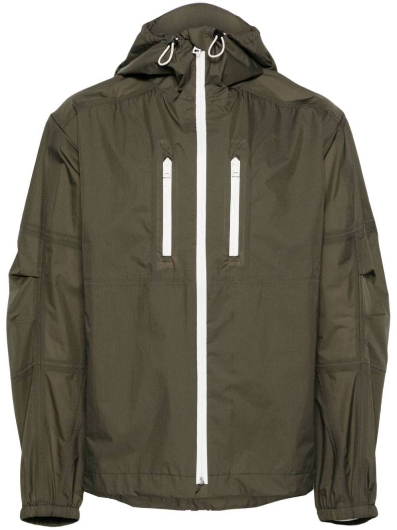 MORDECAI lightweight hooded jacket - Green von MORDECAI