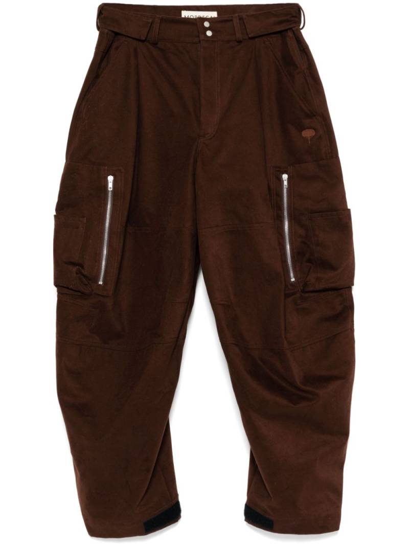 MORDECAI loose-fit trousers - Brown von MORDECAI