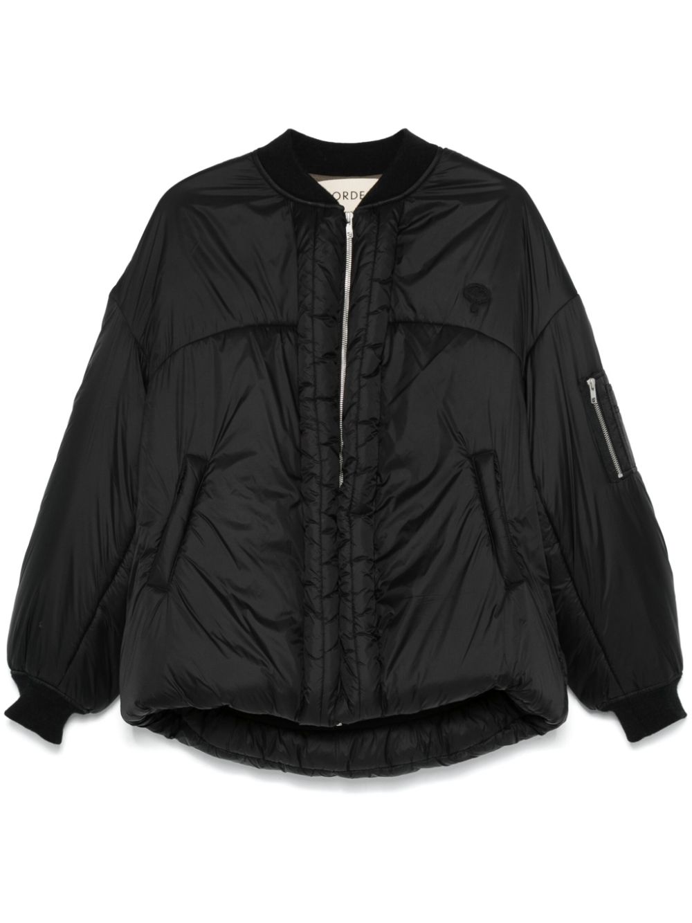 MORDECAI padded bomber jacket - Black