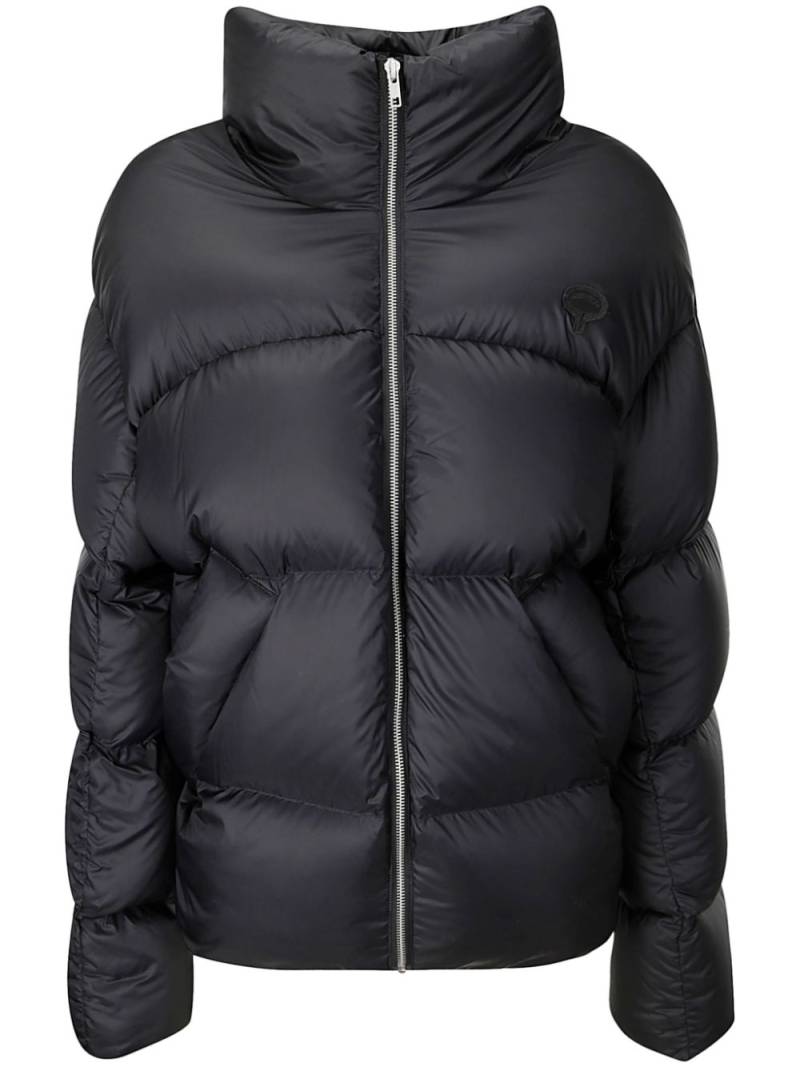 MORDECAI zip-up padded jacket - Black von MORDECAI