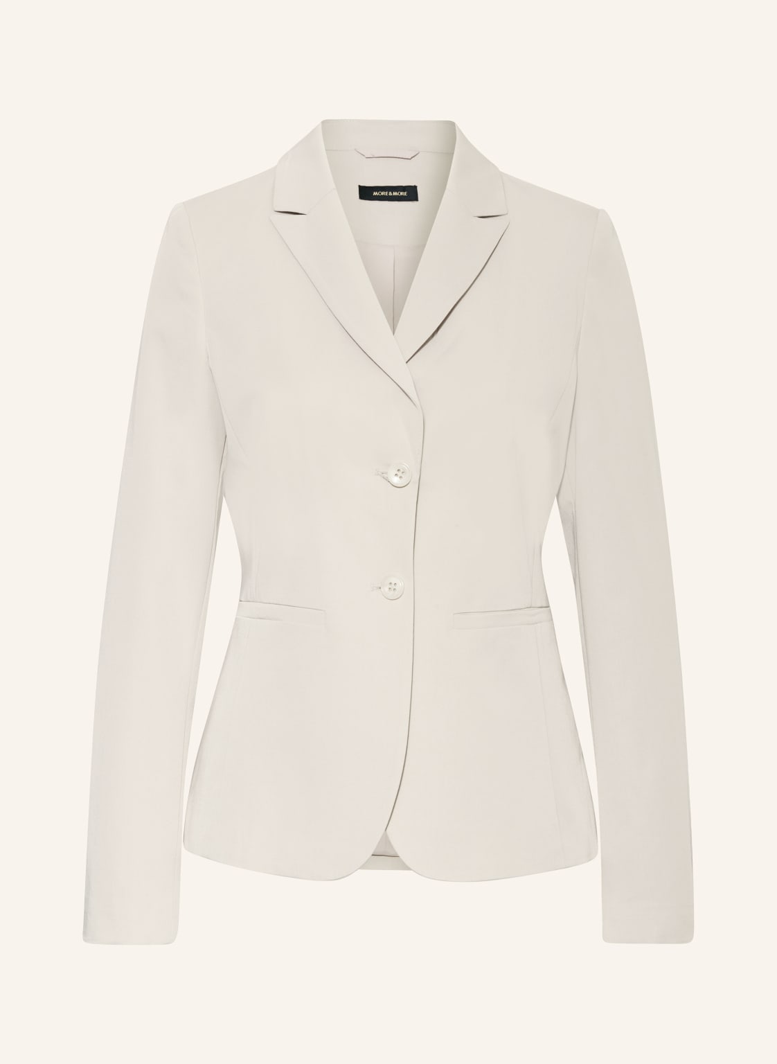 More & More Blazer beige von MORE & MORE