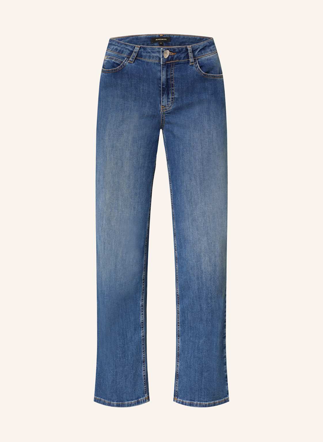 More & More Flared Jeans blau von MORE & MORE