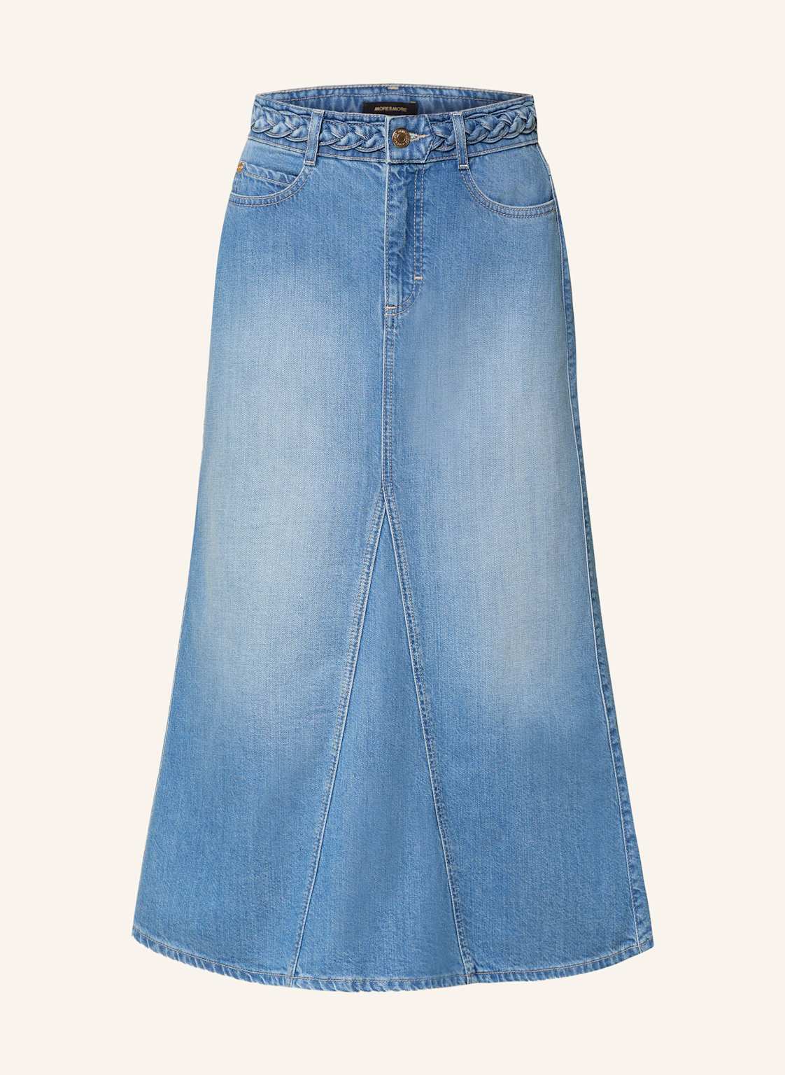 More & More Jeansrock blau More & More Jeansrock blau von MORE & MORE