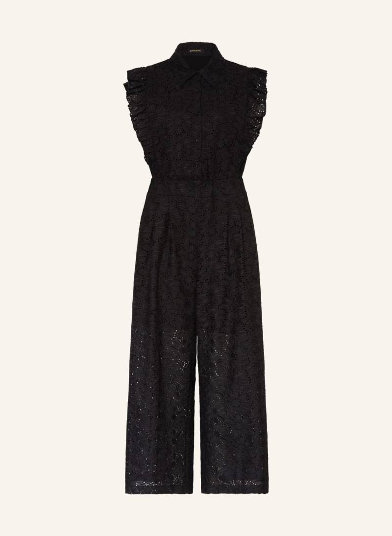 More & More Jumpsuit Aus Lochspitze schwarz von MORE & MORE