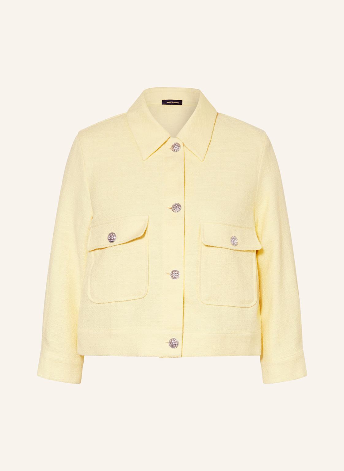 More & More Kastenjacke Aus Tweed gelb More & More Kastenjacke Aus Tweed gelb von MORE & MORE
