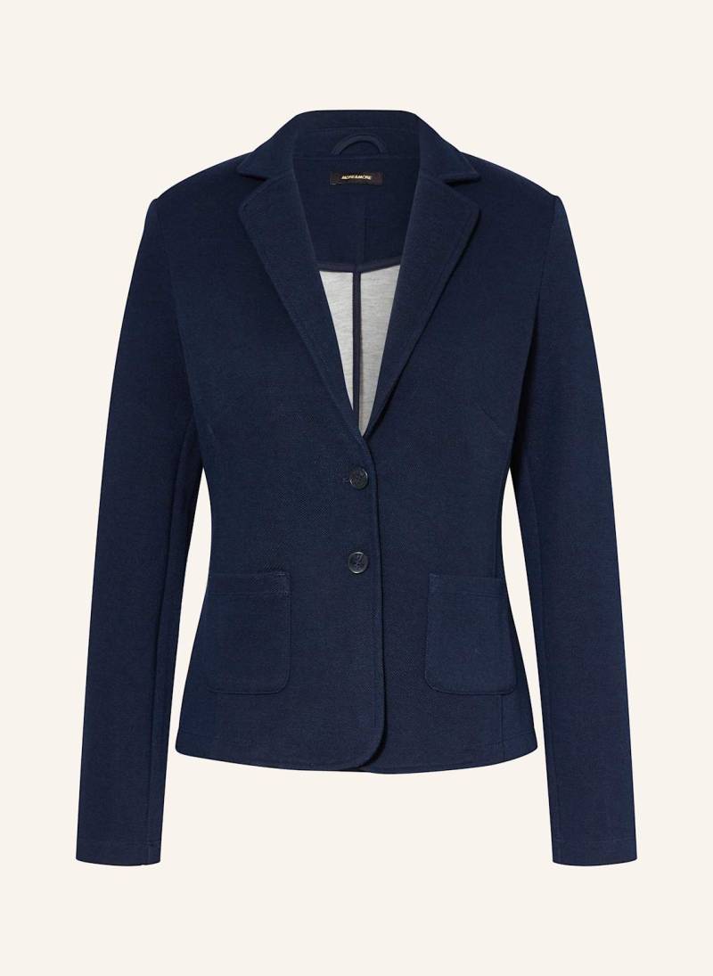 More & More Piqué-Blazer blau More & More Piqué-Blazer blau von MORE & MORE