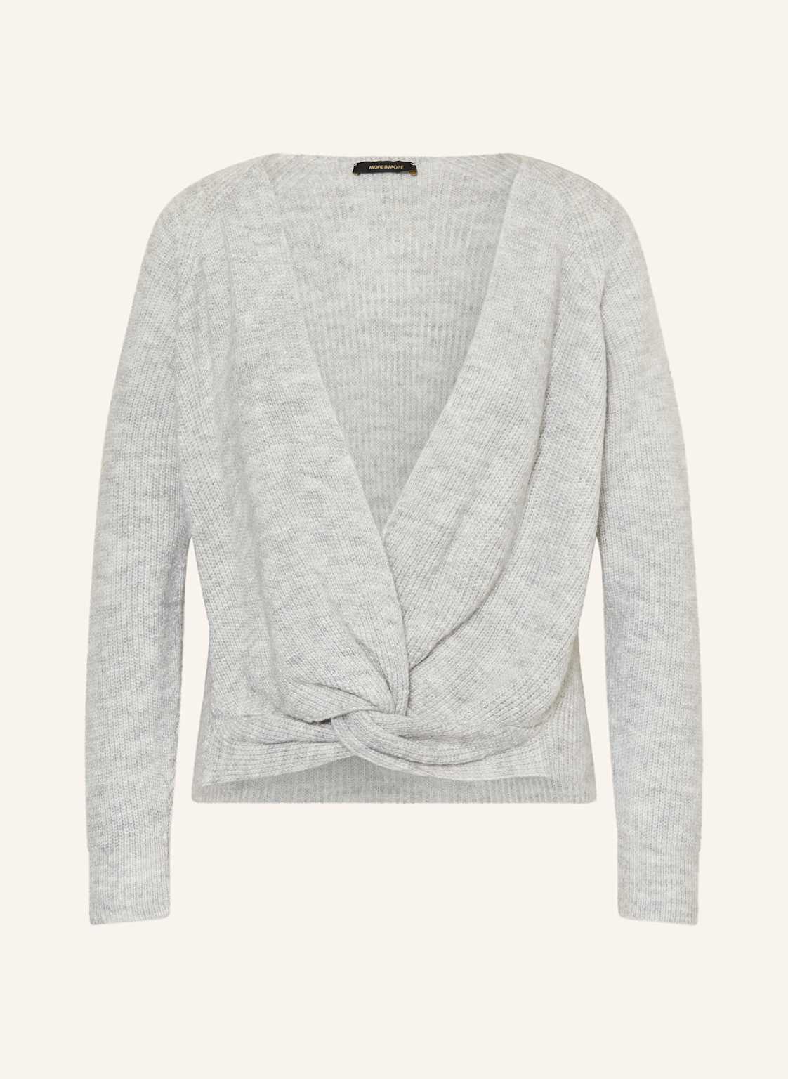 More & More Pullover grau von MORE & MORE