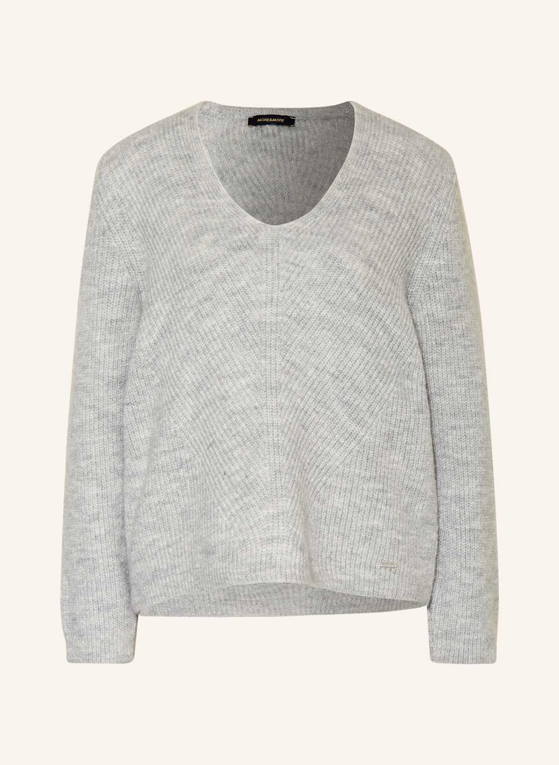 More & More Pullover grau von MORE & MORE