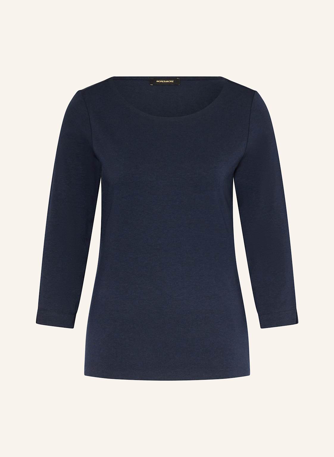 More & More Shirt Mit 3/4-Arm blau More & More Shirt Mit 3/4-Arm blau von MORE & MORE