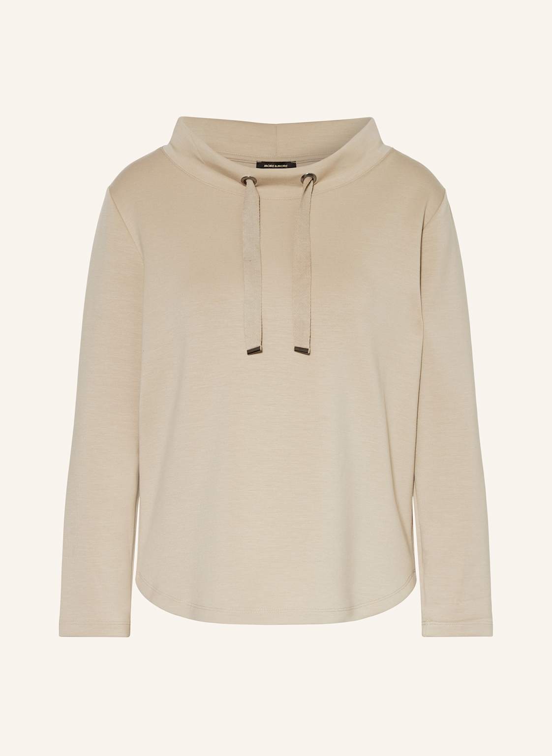 More & More Sweatshirt beige von MORE & MORE