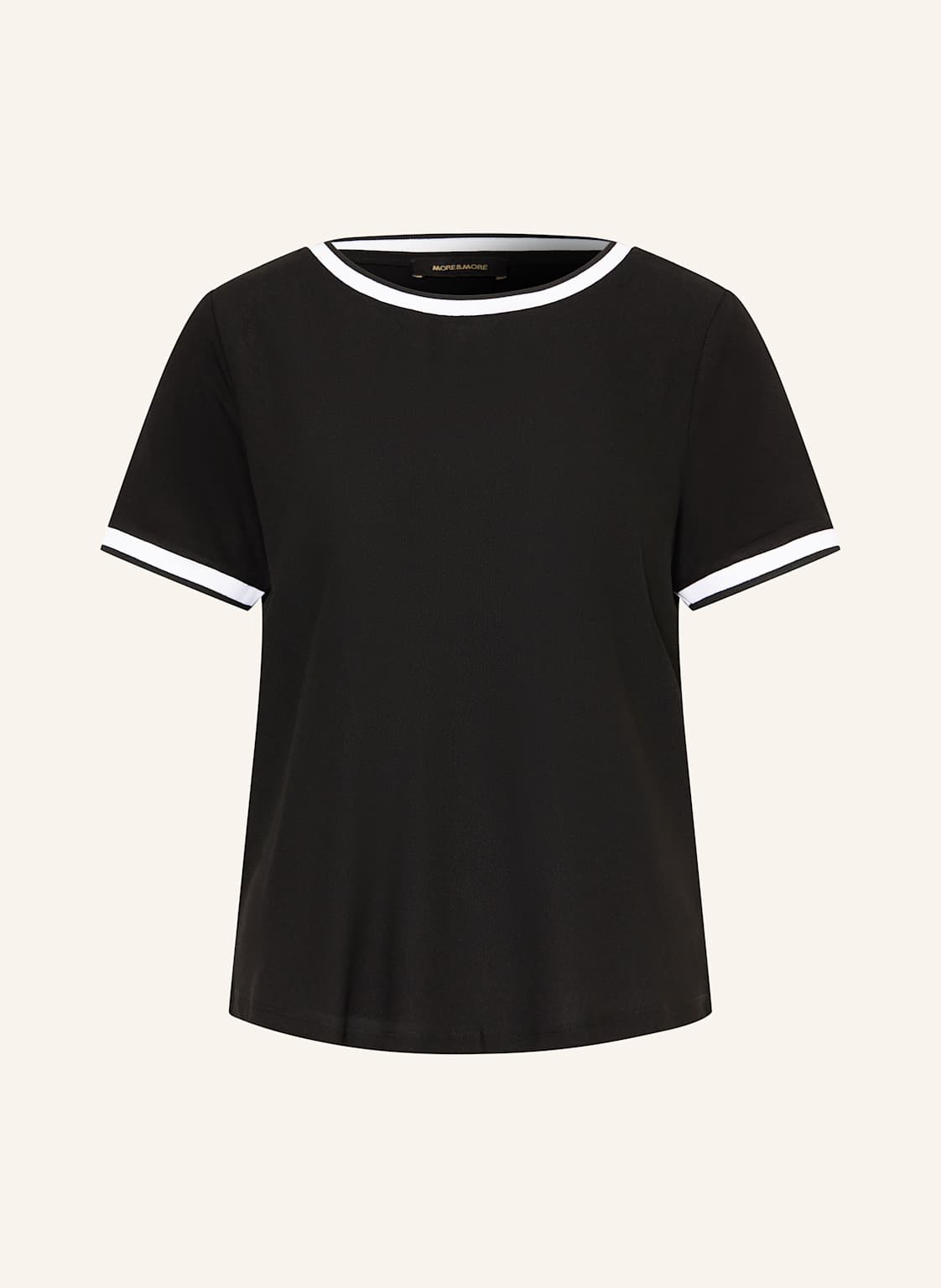 More & More T-Shirt schwarz More & More T-Shirt schwarz von MORE & MORE