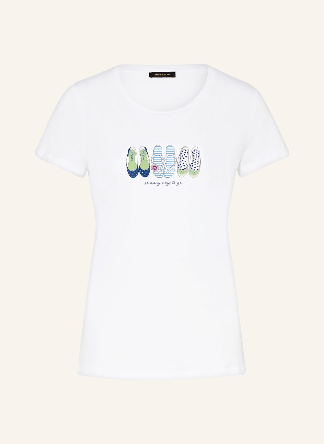 More & More T-Shirt weiss More & More T-Shirt weiss von MORE & MORE