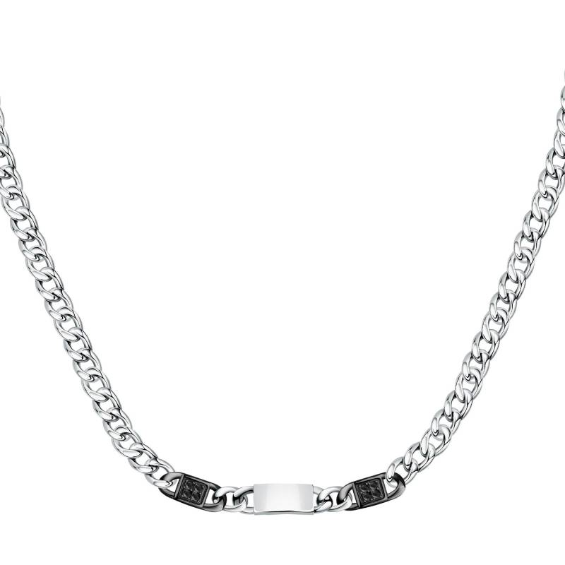 Morellato - Collier kurz, Catene, 55 CM, Silber von Morellato