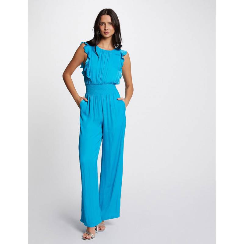 Jumpsuit Damen Türkisblau 34 von MORGAN