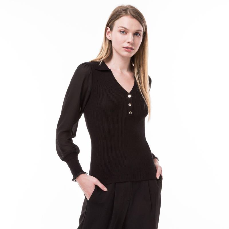 Morgan - Pullover, für Damen, Black, Größe XS von Morgan