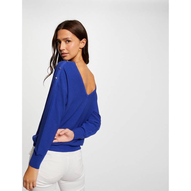 Pullover Damen Blau S von MORGAN