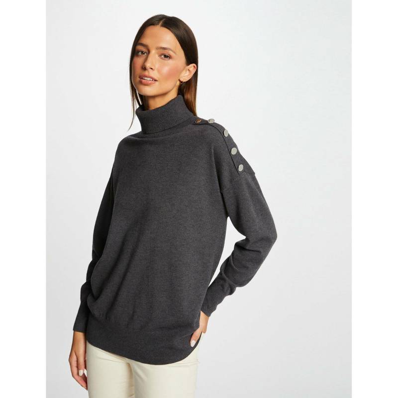 Pullover Damen Dunkelgrau XS von MORGAN