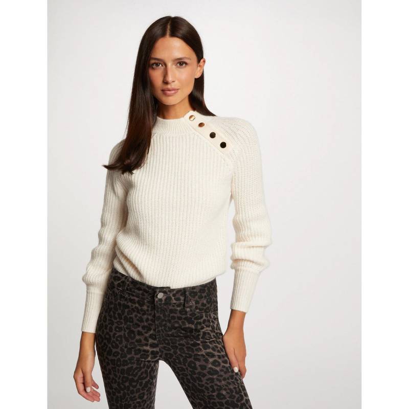 Pullover Damen Elfenbein S von MORGAN