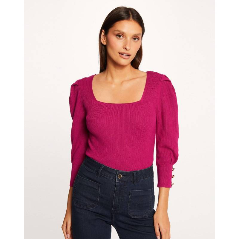 Pullover Damen Himbeere L von MORGAN