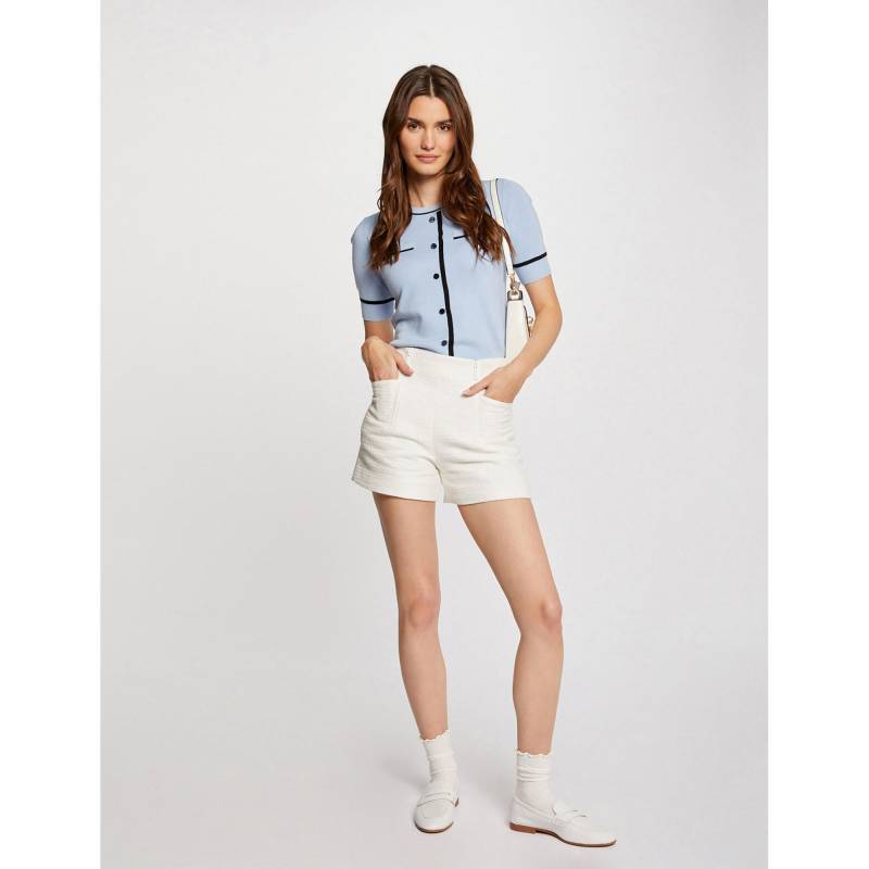 Shorts Damen Ecru 42 von MORGAN