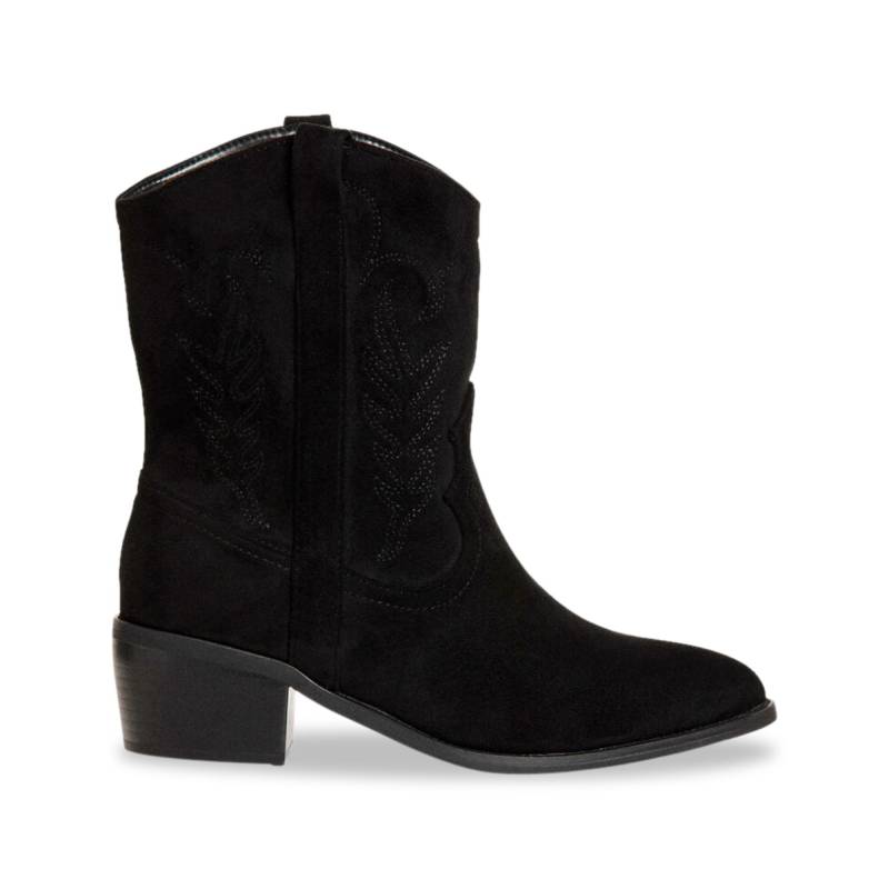 Stiefel, Mid Heel Damen Black 39 von MORGAN