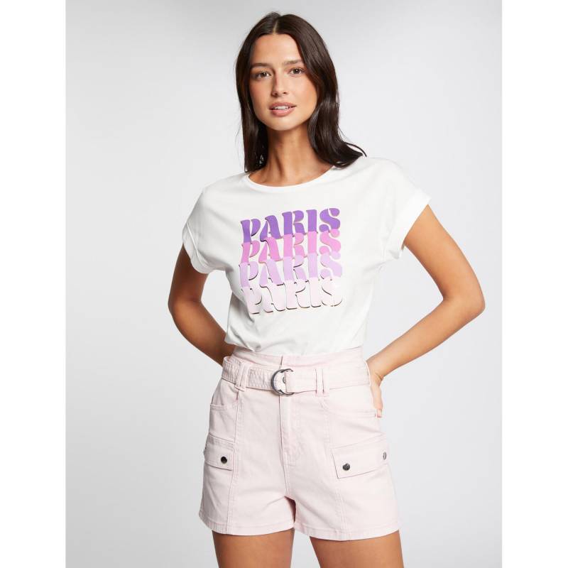 T-shirt Damen Ecru XS von MORGAN