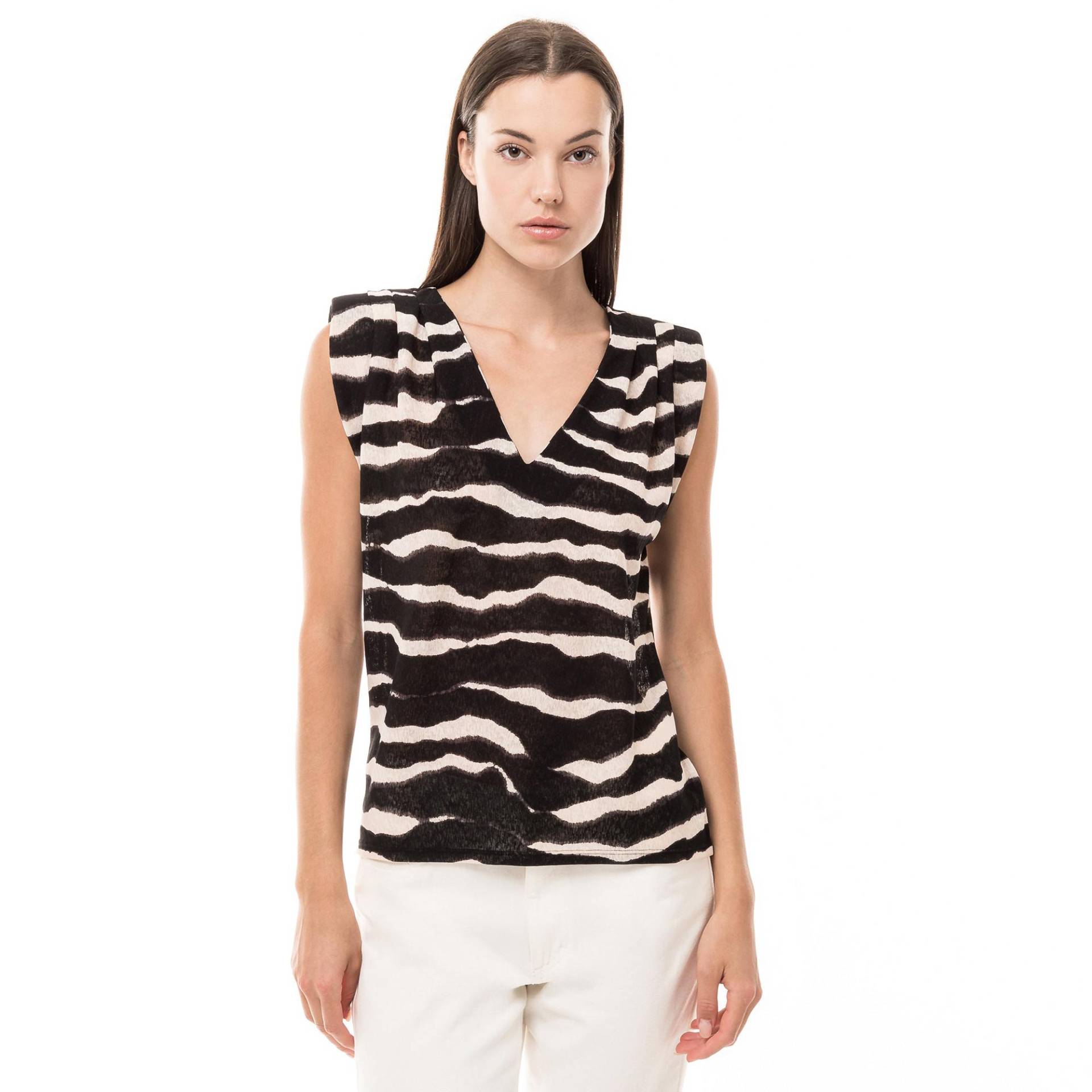 T-shirt Damen Multicolor M von MORGAN