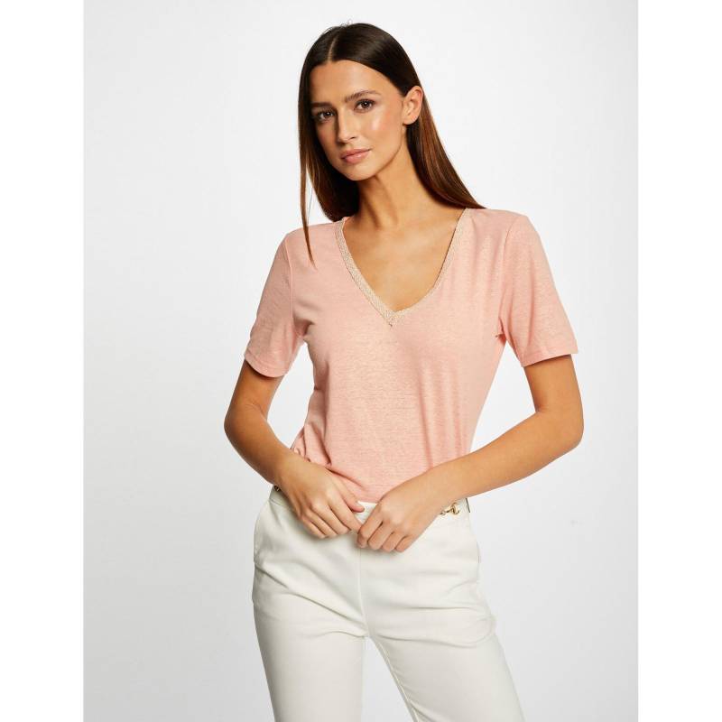 T-shirt Damen Rosa M von MORGAN