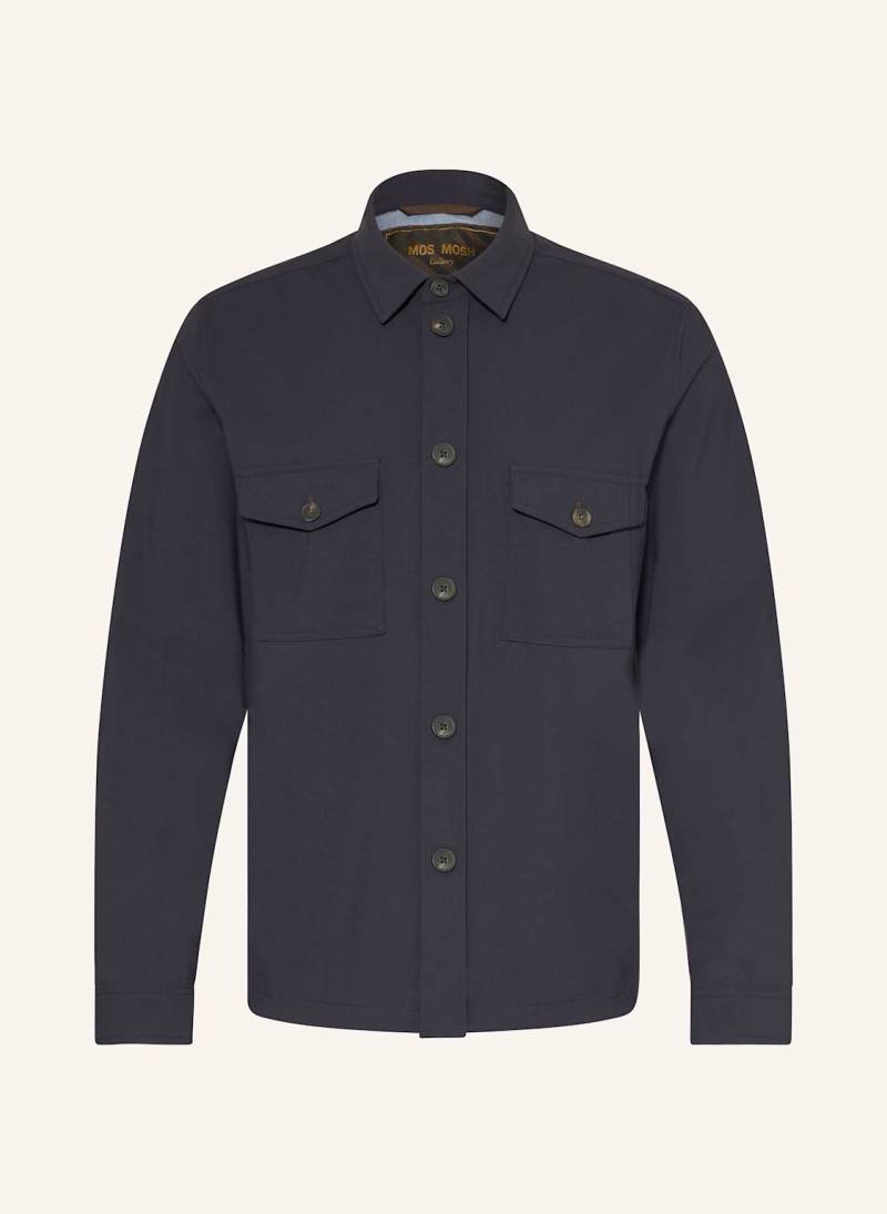 Mos Mosh Gallery Overshirt Mmgbirk blau von MOS MOSH Gallery