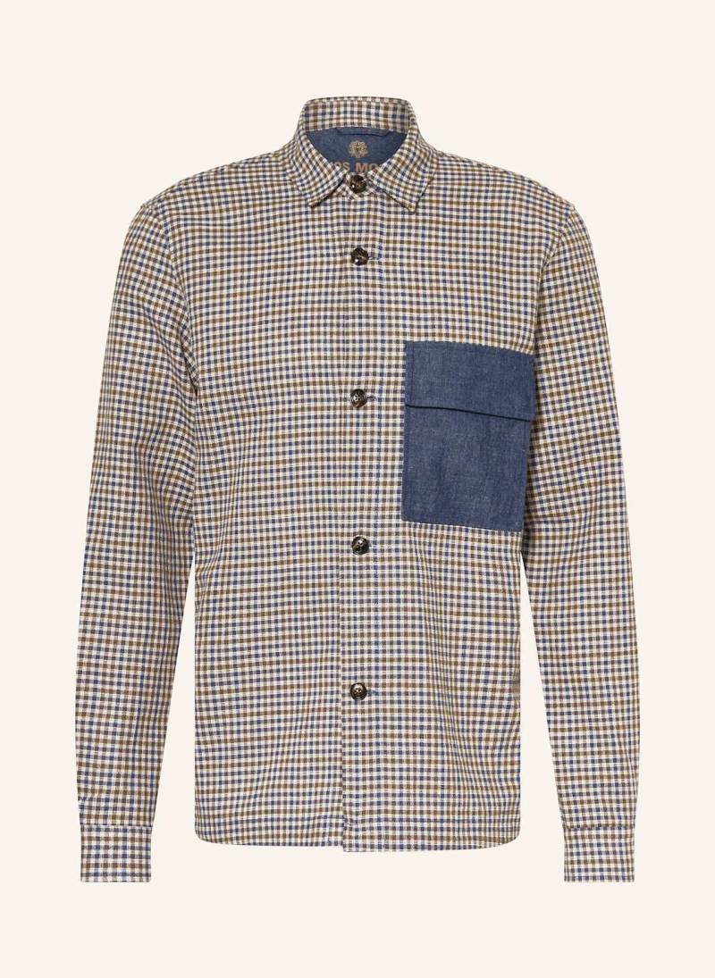 Mos Mosh Gallery Overshirt Mmgwilson braun von MOS MOSH Gallery