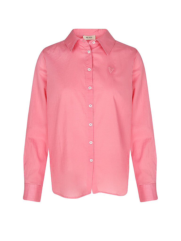 MOS MOSH Bluse MMVINAVOILESHIRT pink | L von MOS MOSH