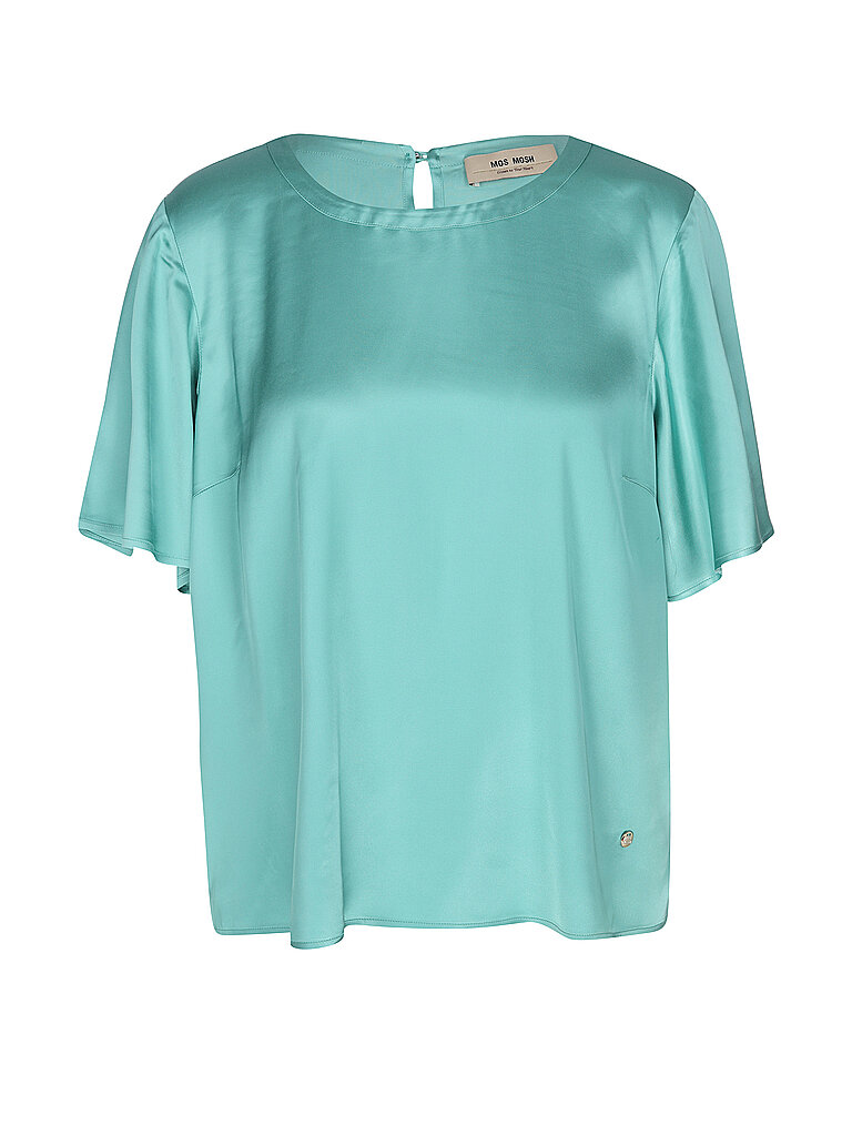 MOS MOSH Blusenshirt MMEVIE SATIN mint | L von MOS MOSH