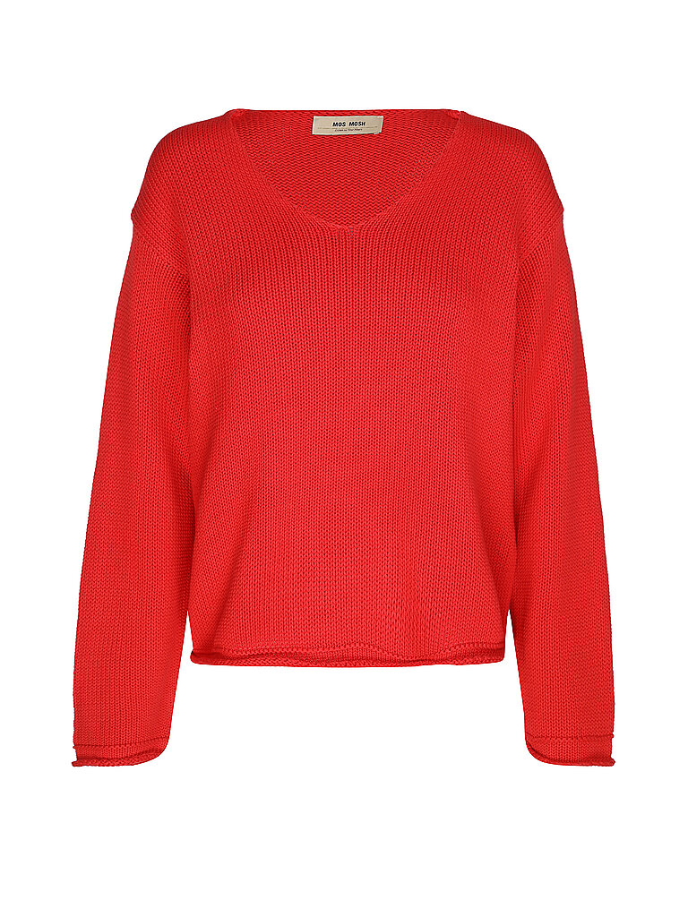 MOS MOSH Pullover MMBINE rot | L von MOS MOSH