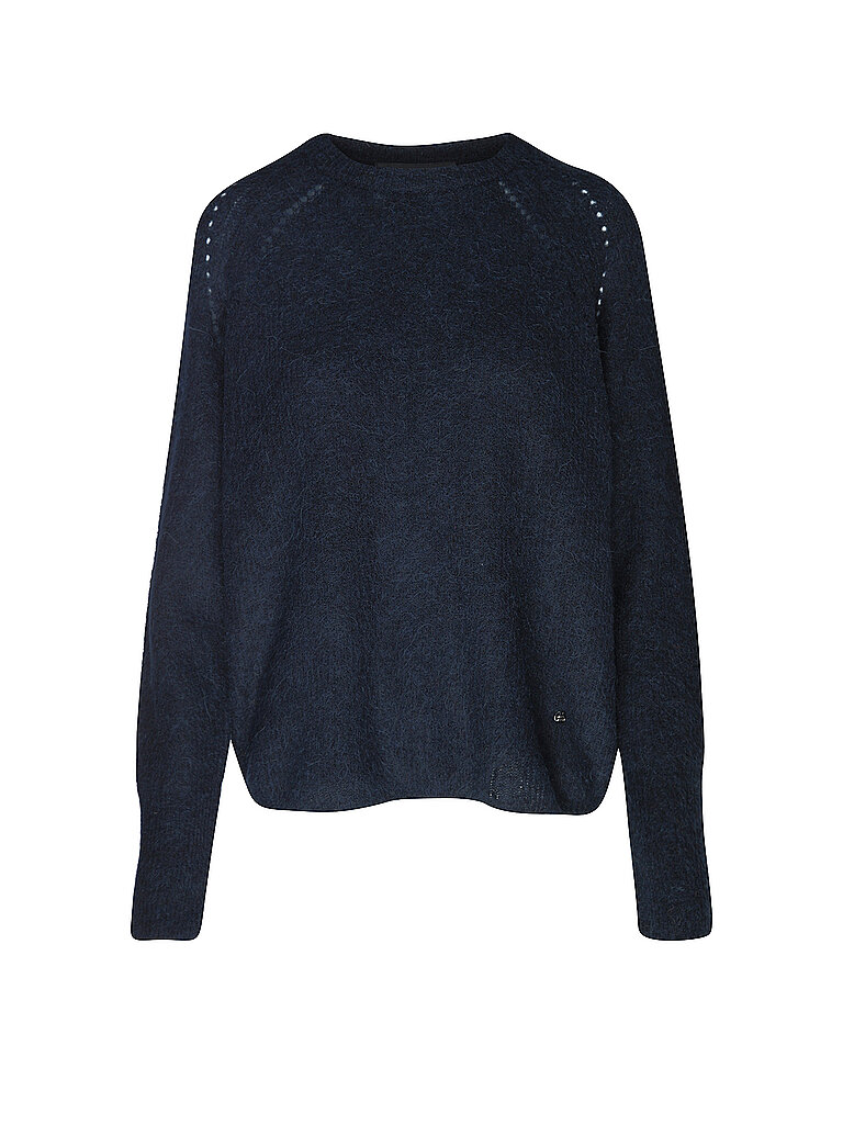 MOS MOSH Pullover MMTAMMY dunkelblau | L von MOS MOSH