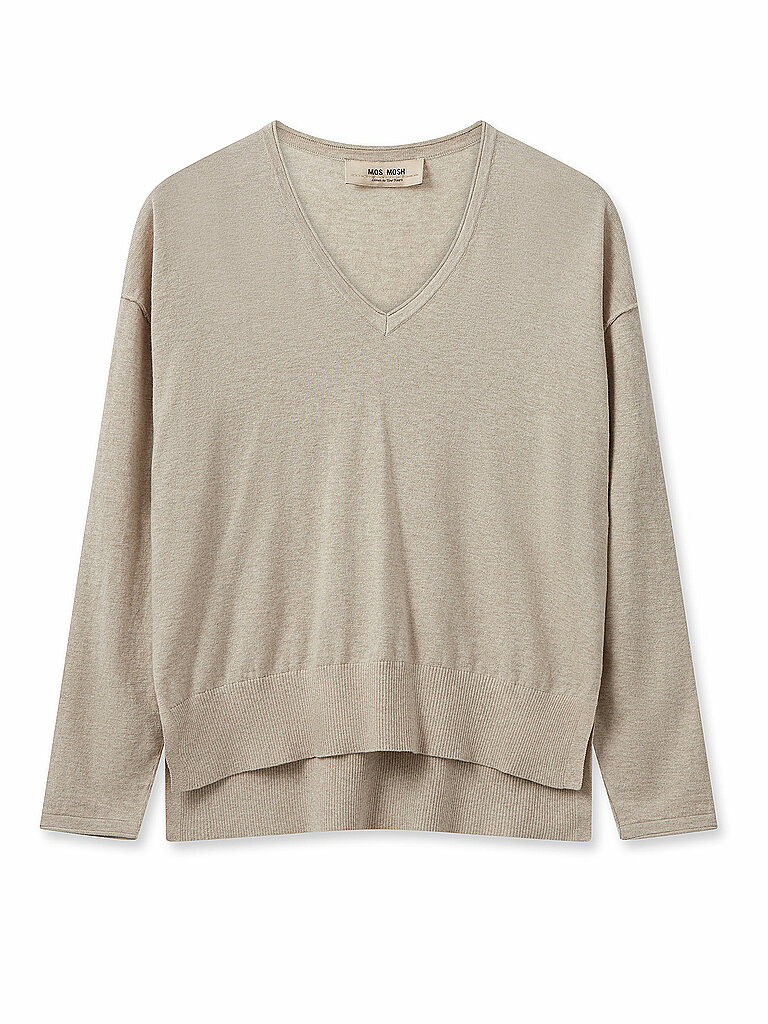 MOS MOSH Pullover MMTANIV beige | L von MOS MOSH