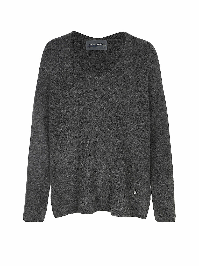 MOS MOSH Pullover MMTHORAV  grau | M von MOS MOSH