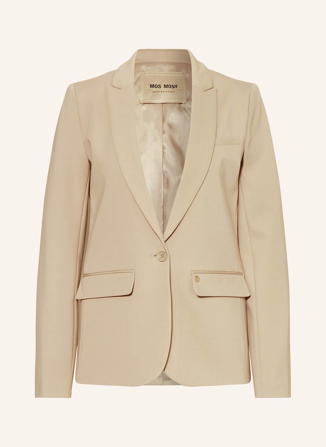 Mos Mosh Blazer Mmblake beige Mos Mosh Blazer Mmblake beige von MOS MOSH