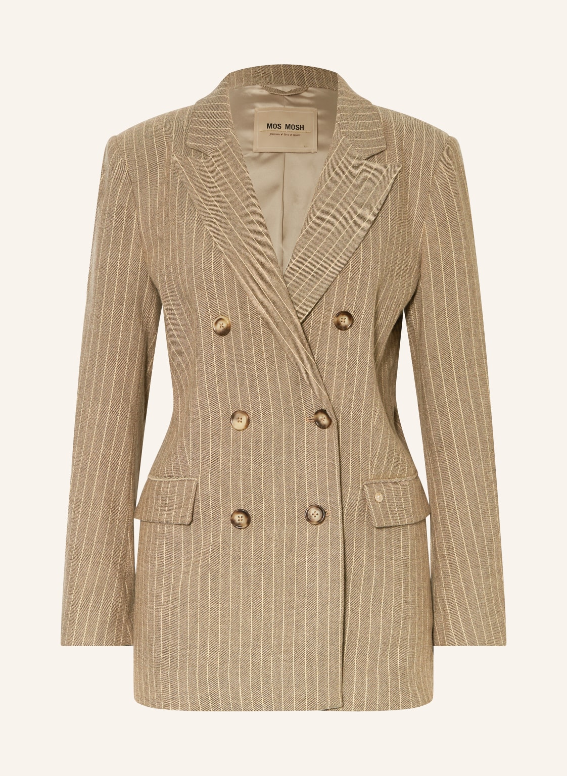 Mos Mosh Blazer Mmmalie Enya beige von MOS MOSH