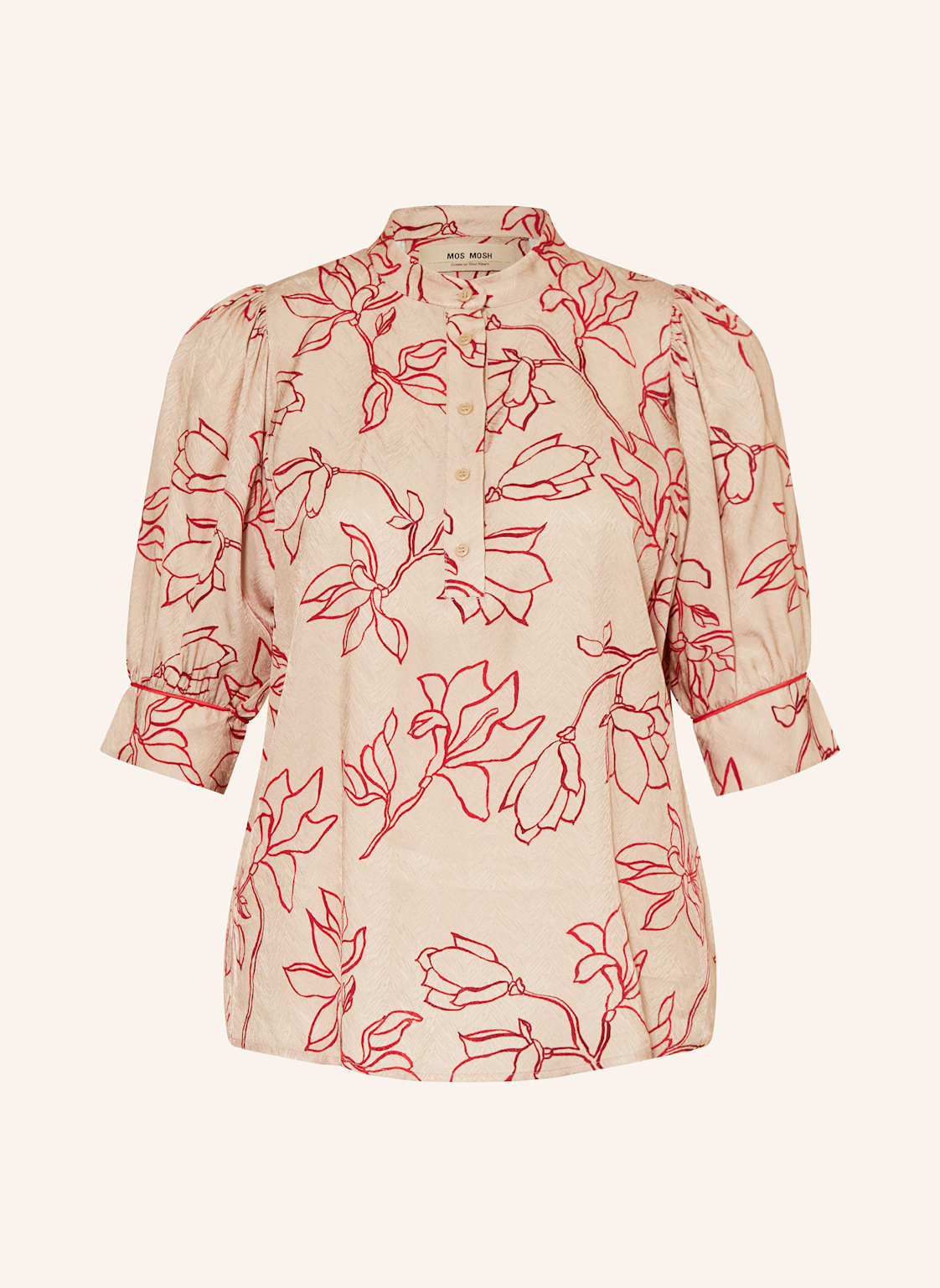 Mos Mosh Blusenshirt Mmeleana beige Mos Mosh Blusenshirt Mmeleana beige von MOS MOSH