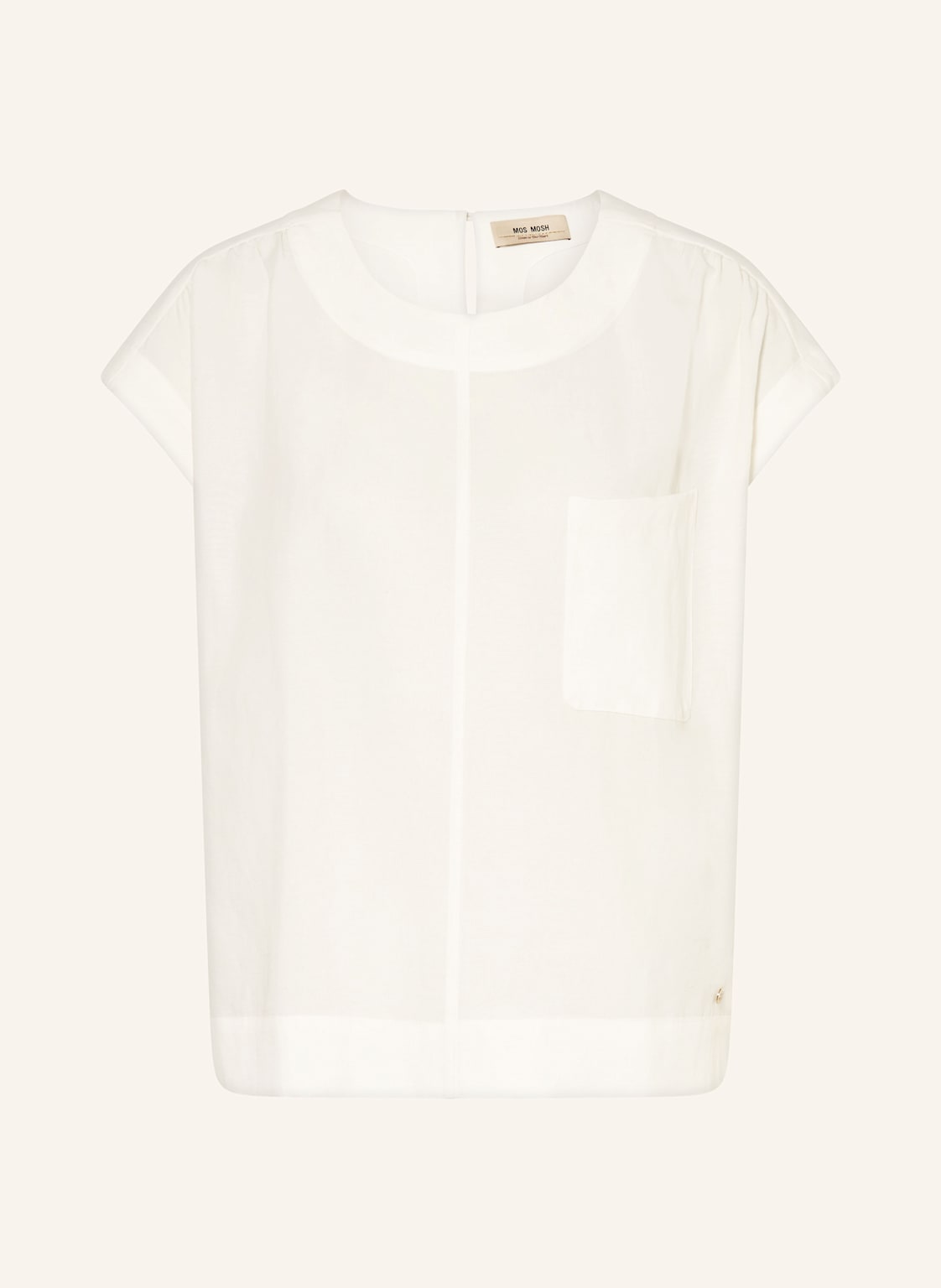Mos Mosh Blusenshirt Mmelena weiss Mos Mosh Blusenshirt Mmelena weiss von MOS MOSH