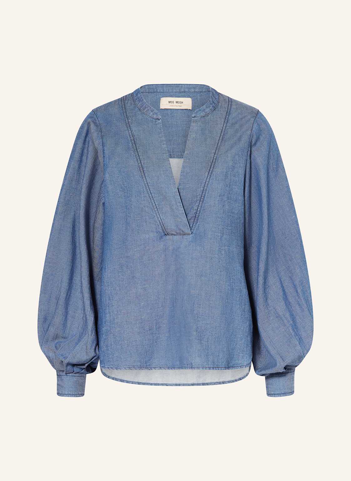 Mos Mosh Blusentop Mmyen In Jeansoptik blau Mos Mosh Blusentop Mmyen In Jeansoptik blau von MOS MOSH