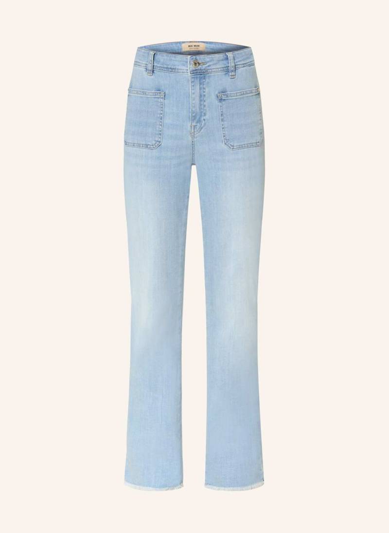 Mos Mosh Bootcut Jeans Ashley blau von MOS MOSH