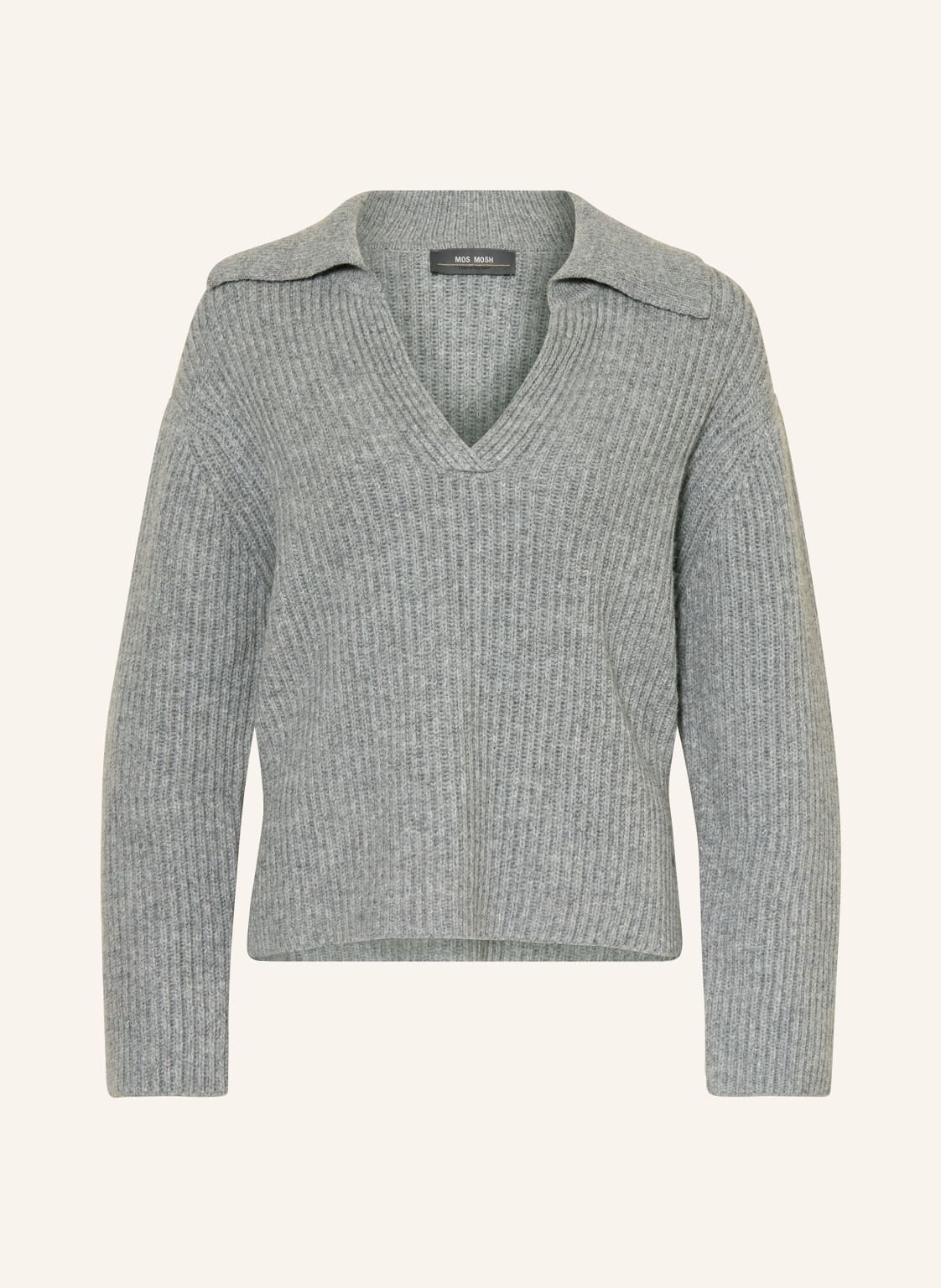 Mos Mosh Cashmere-Pullover Mmiva grau von MOS MOSH